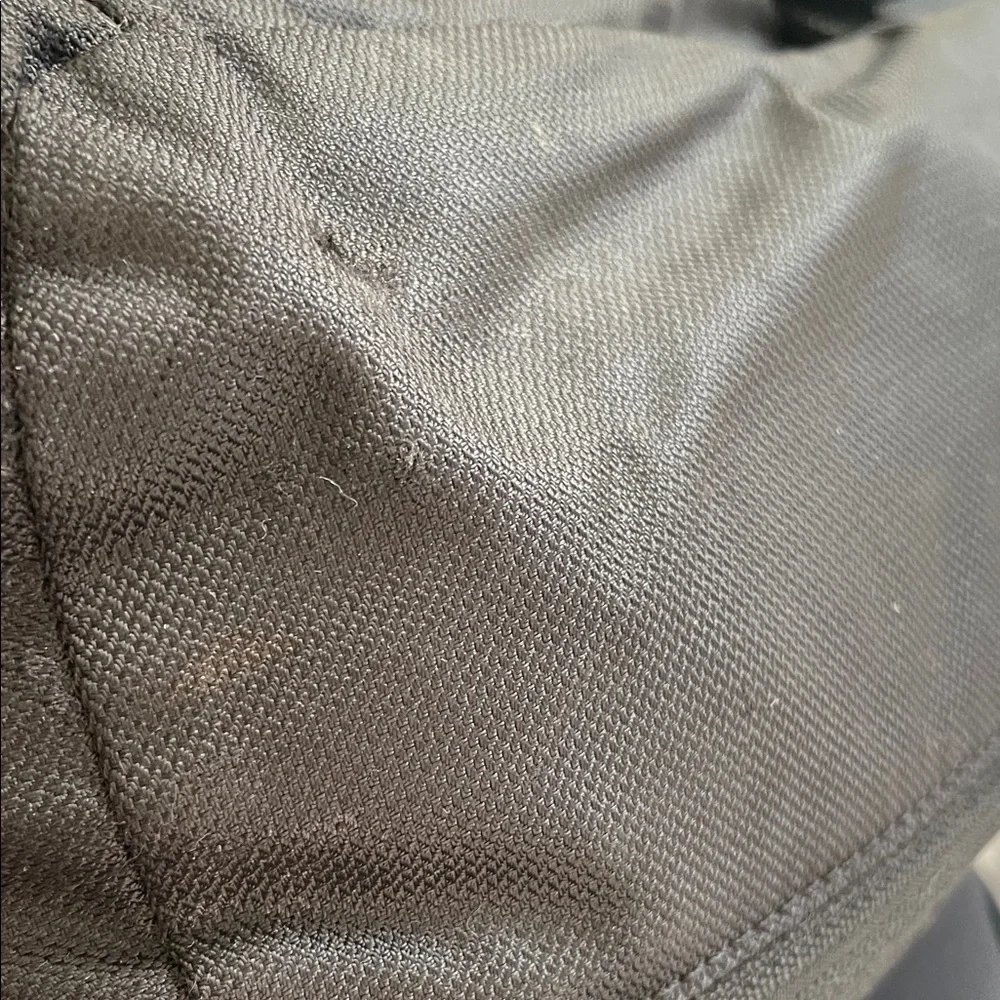 Tumi Black and Gray Messenger Bag